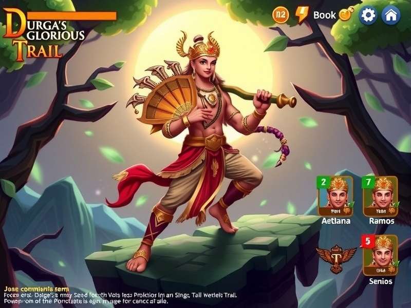 Durga S Glorious Trail Game Screenshot
